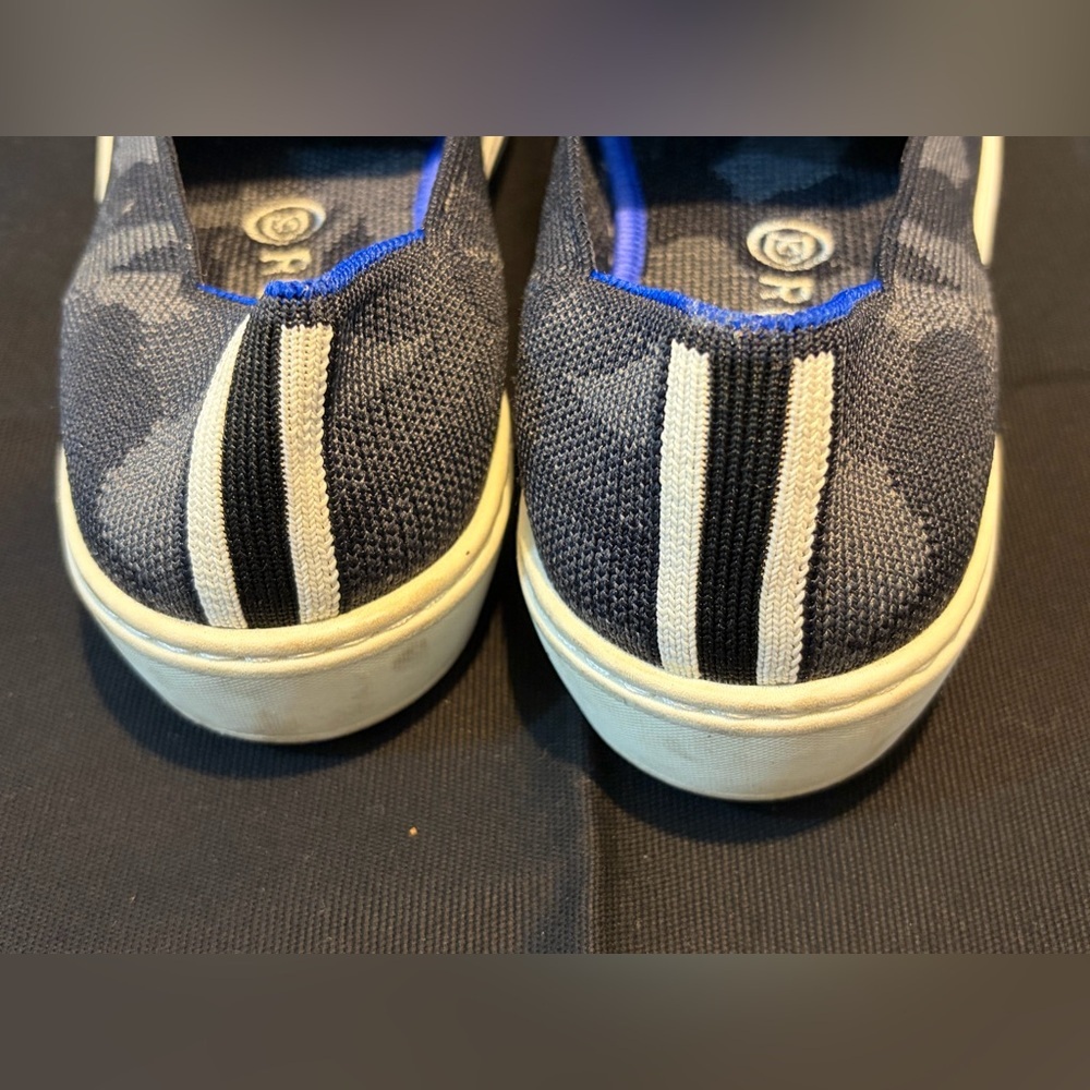 Rothy's Gray Camouflage Loafers - Picture 7 of 8